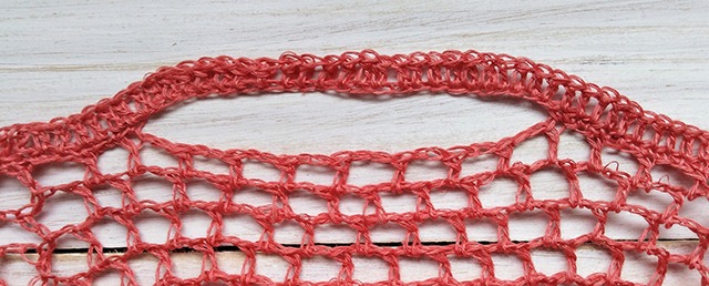 Free Crochet Pattern - Pocket Market Bag - Handle Moara Crochet