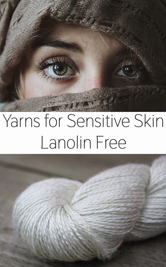 Yarns for Sensitive Skin Lanolin free by Moara Crochet