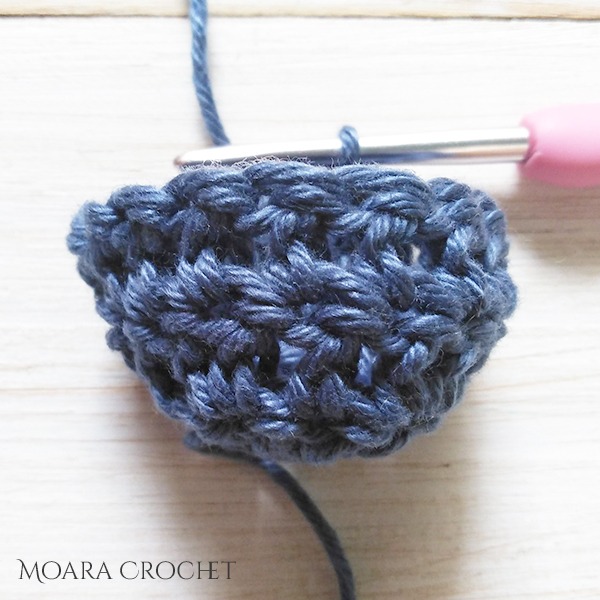 Bluebell Row 3 - Moara Crochet