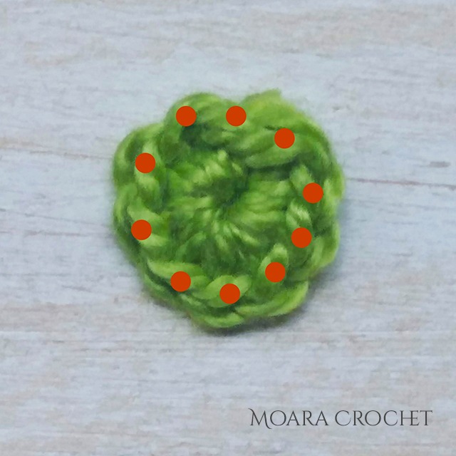Stigma - Row 1 - Moara Crochet