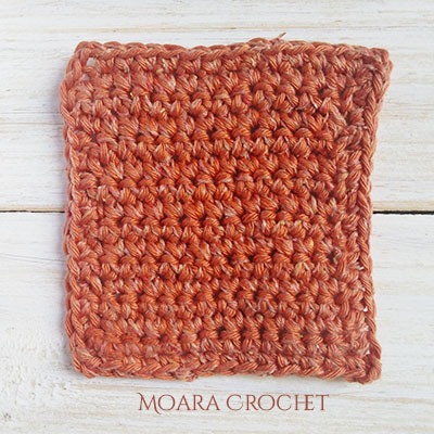 Free Crochet Coaster - Moara Crochet
