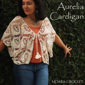 Aurelia Crochet Cardigan Pattern - Moara Crochet