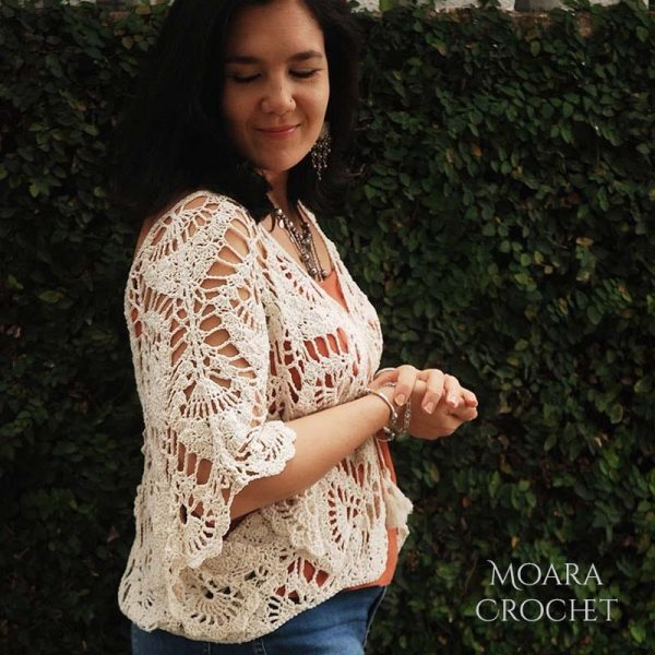 Crochet Patterns for women Aurelia Crochet Top - Moara Crochet