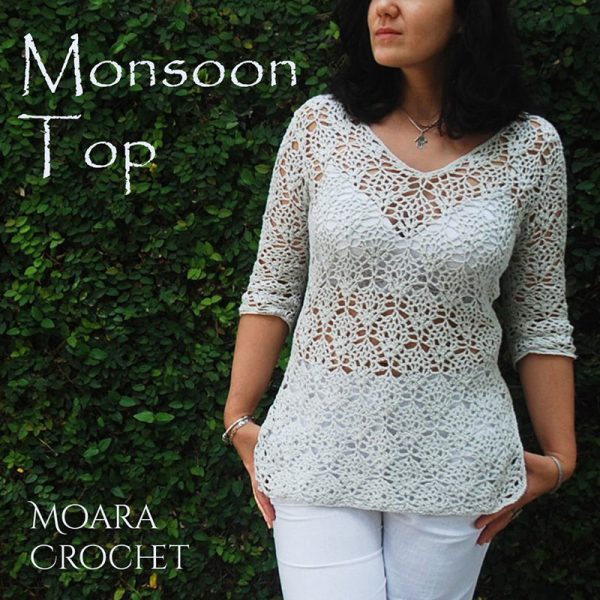 Monsoon Crochet Top - Moara Crochet