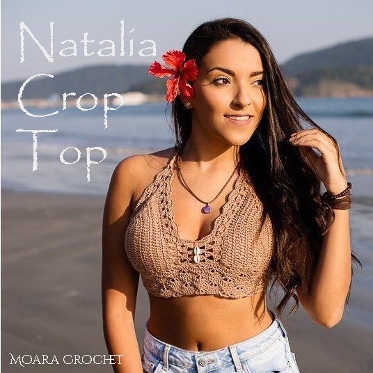 Natalia Crop Top - Moara Crochet