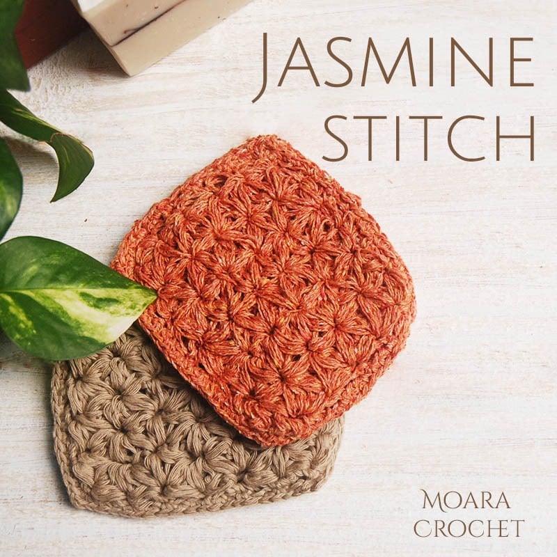 Crochet Jasmine Stitch Tutorial - Moara Crochet