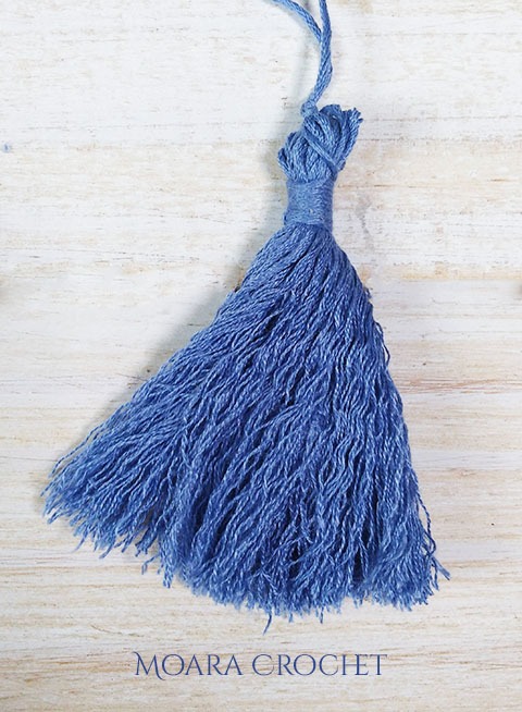 How to make tassels with Moara Crochet