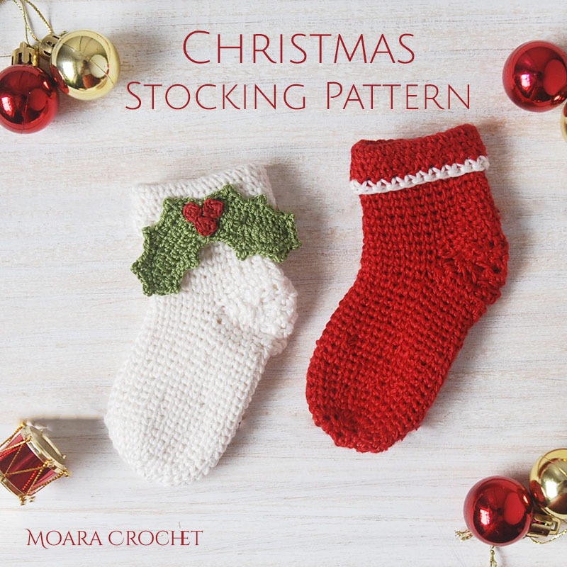 Crochet Stocking Pattern - Free Crochet Patterns Moara Crochet