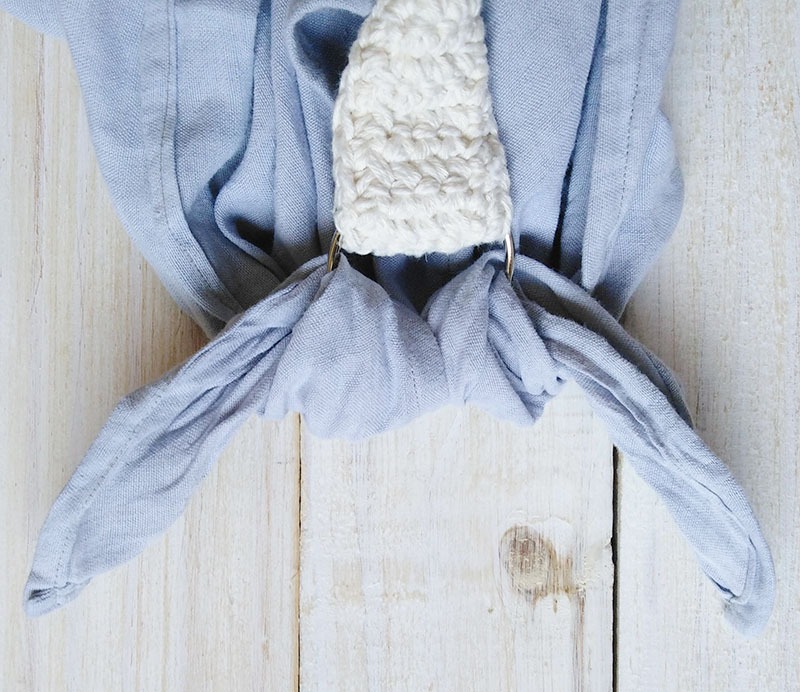 How to tie a Furoshiki Bag Part 1 - Moara Crochet