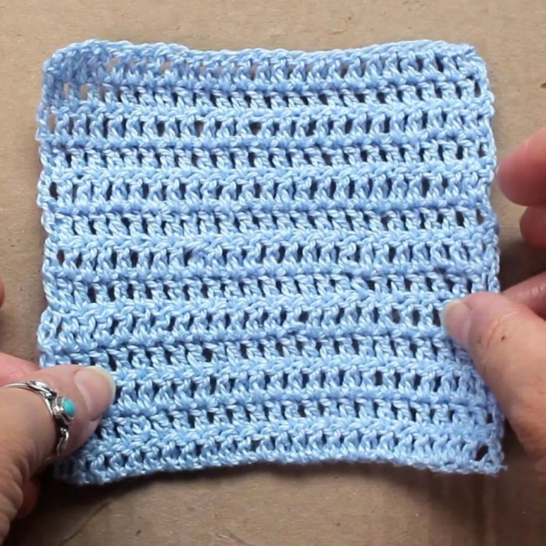 What is Crochet Gauge? How to make a Gauge Swatch Moara Crochet