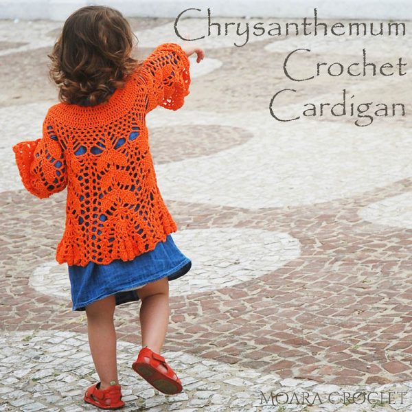 Chysanthemum Crochet Cardigan - Moara Crochet