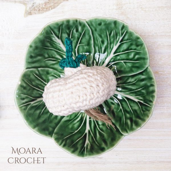 Crochet Garlic Patttern - Moara Crochet