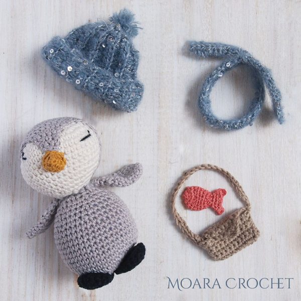 Crochet Penguin Pattern designed by Moara Crochet