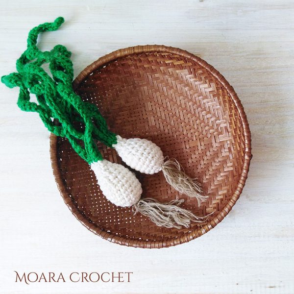 Crochet Spring Onion Patttern - Moara Crochet