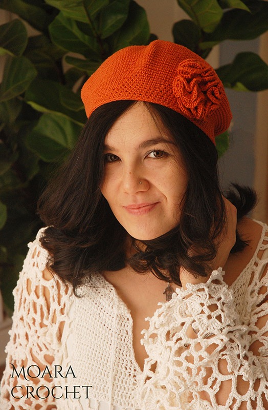 Crochet Womens Hat Pattern Thalia - Moara Crochet