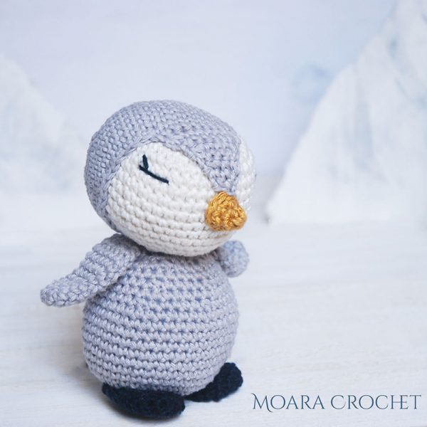 Pedro Penguin Crochet Pattern - Moara Crochet
