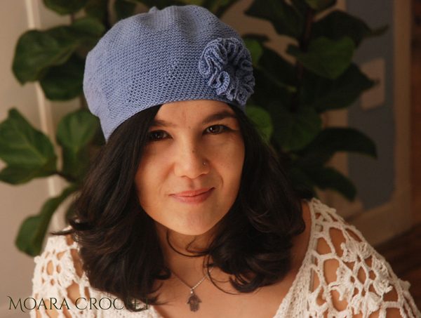 Thalia Hat Crochet Pattern - Moara Crochet