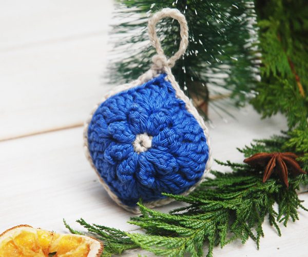 Easy Crochet Chrismas Decoration - Moara Crochet