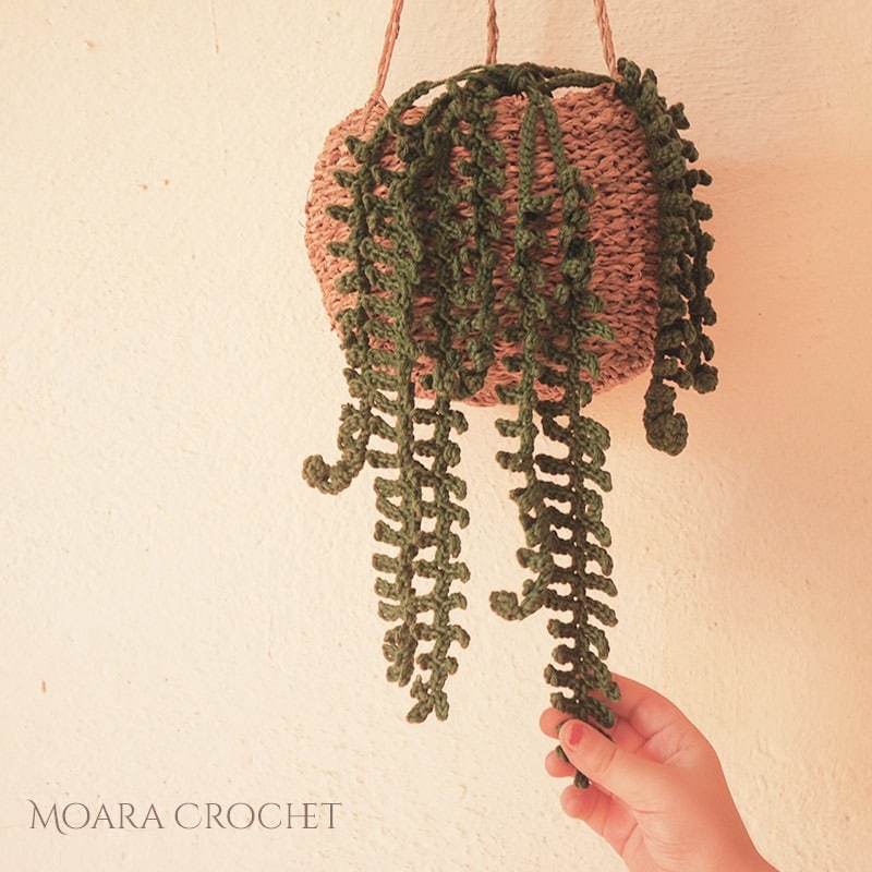 Crochet Fern Leaf Pattern - Moara Crochet