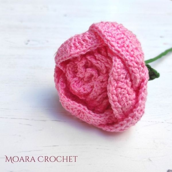 How to Crochet Peony Flower Pattern with Moara Crochet