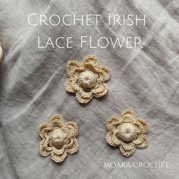 Crochet Irish Lace Pattern - Moara Crochet