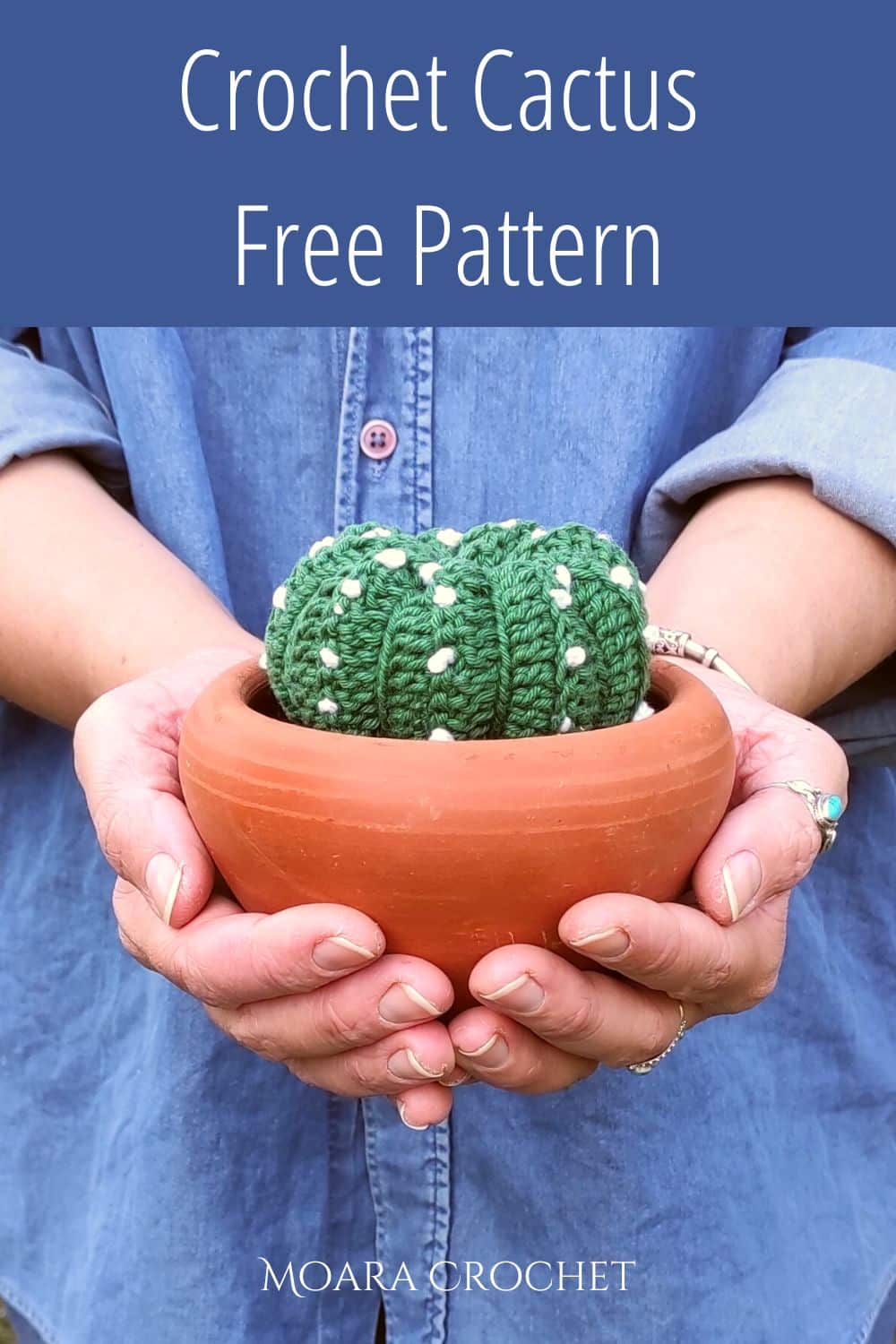 Free Crochet Cactus Pattern - Moara Crochet Blog