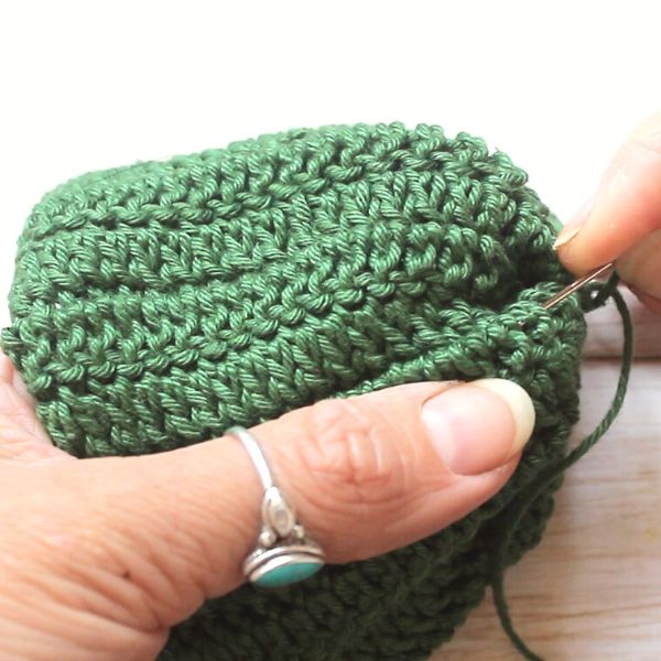 How to Crochet Cactus Step 2