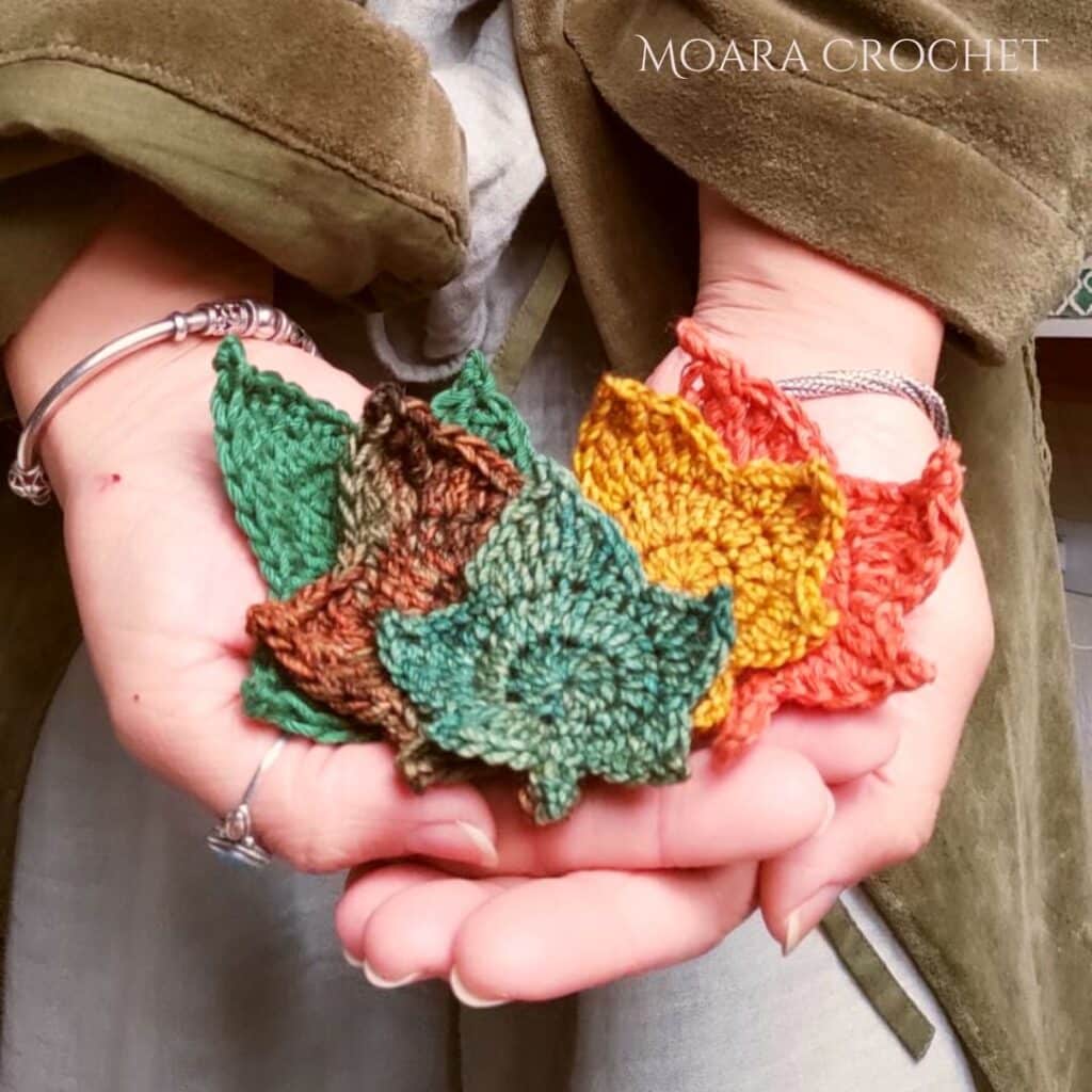 Crochet Maple Leaf Free Pattern Moara Crochet