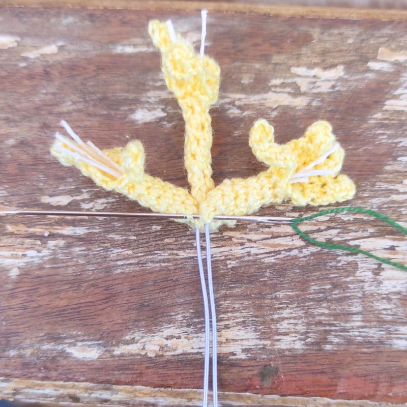 How to Crochet Honeysuckle 1
