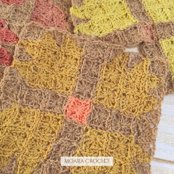 Crochet Patchwork - Moara Crochet